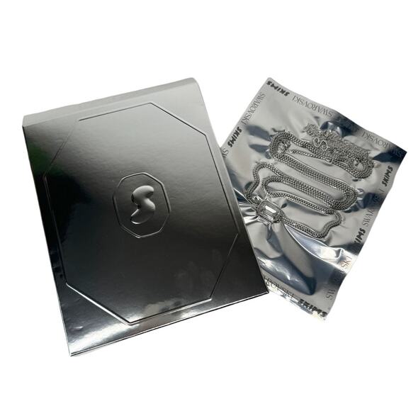 Swarovski x SKIMS X Body Chain (Silver) - Picture 1 of 5